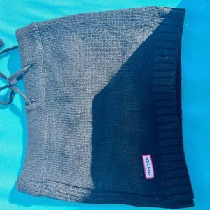 Hunter neck gaiter knit